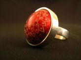 Anel de guaracy vermelho
